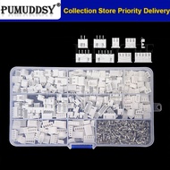 720PCS XH2.54 Pitch 2.54mm Terminals Male Female Plug Socket XH 2.54mm Connector kit Straight Pin 2P