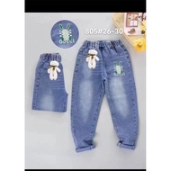 SJ KIDS Wholesale/ / 805 Girls' pencil jeans 8-12 years / price per 5 pieces