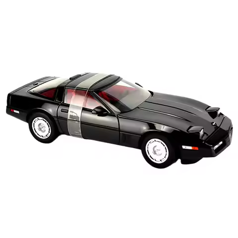 AUTOart 1:18 scale Corvette C4 1986 alloy car model 24cm Black 71242& White 71243