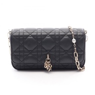 【二手】Dior My Dior Talk 手機包 S0977ONMJ_M900 黑色皮革肩背包 - Dior Talk 手機包 女士二手