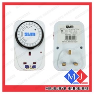SUM Analog & Multi Programmer Timer 13A SOCKET Digital Timer 24hour Timer Switch Plug Pemasa 3 Pin D