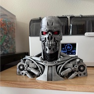 Terminator T800 bust 3d print statue