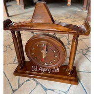 KAYU Wooden Clock | Wooden Clock | Wall Clock | Gong CLOCK