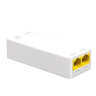[ Store] Exclusive2 Port POE Repeater 10/100Mbps 1 to 2 PoE Extender with IEEE802.3Af/At Plug&ampPla