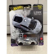 Xe mô hình đồ chơi bánh cao su Hotwheels 1:64 PREMIUM - CAR CULTURE - LB-Works Lamborghini Huracan