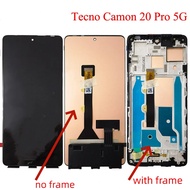TFT Amoled 6.67Inch For Tecno Camon 20 Pro 5G CK8n CK8 LCD Display Touch Screen Digitizer Assembly W