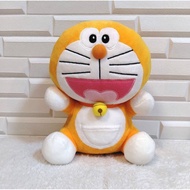 Doraemon Collectible orange color preloved soft toy plushie