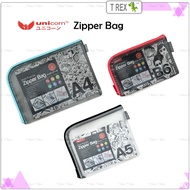 Unicorn Eva Stationery Zipper Bag B6/A5/A4 | Travel Pouch Storage Organizer | Beg Simpanan Zip