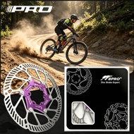 IIIPRO Lightweight MTB Disc Brake Rotor 140/160/180mm Disc Brake Rotor 6-Bolt Stylish Cooling Rotors
