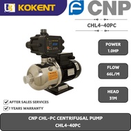 CNP CHL-PC CENTRIFUGAL WATER PUMP 11/4"X1"/0.75KWX/1HP/230V CHL4-40PC