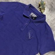 [Thrift] Evisu Women's Collar T-shirt