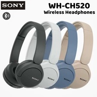 （cod/24ship）Sony Headphone WH-CH520 TWS Wireless Bluetooth Headphones Bluetooth Earphones Music Headset On-Ear Headset with Mic