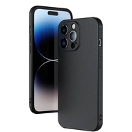 CASE iphone 15 15 PRO 15 PLUS 15 PREMIUM CASE SLIM MATTE CASE BLACK DOFF