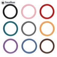 HUAIHAO Silicone Car Steering Wheel Cover Car Handle Cover Threaded Texture Protective Grip Cover An