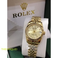 Stock baru【Datejust】 Rolex Jam tangan perempuan original 100% Automatik /Automatic women's Watch 32m
