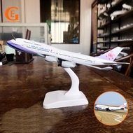 Air Taiwan China Airlines B747 Aircraft Model Boeing 747 Airways Plane Diecast Metal Alloy Airplane 