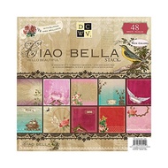 DCWV Ciao Bella Scrapbook Paper Stack 12x12 48/Sheets
