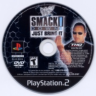 Kaset PS2 WWE Smackdown Here Comes The Pain - Smackdown Pain - WWE VS RAW - Kaset PS 2 WWE Collectio