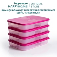 Tupperware Freezermate Freezer Box 650ml Flat Airtight Absolutely Odor-tight Tupperware Container Fo