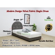 Harmony Katil Divan Single / Katil Divan Bujang  / Kuality Divan Murah / Single Divan Bed Frame / Ka