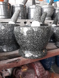6-Inch Granite Mortar Including A Traditional Low-Cut Pestle. Read Before Ordering.