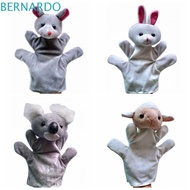 BERNARDO Hand Puppets For Animal, 24 Types Plush Toy Adorable Hand Puppets, Plaything Toys Cartoon Animal Cloth Stuffed Toy Animals Hand Finger Puppet Kids Gift