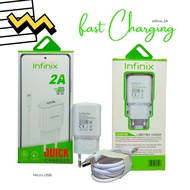 INFINIX FAST CHARGING CHARGER 18W USB MICRO ORIGINAL 100% MICRO 2A 18W