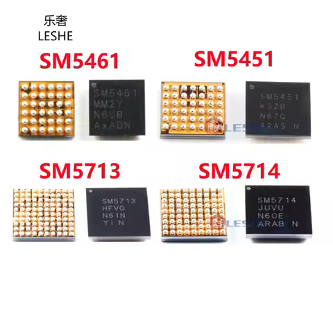 1-10Pcs SM5451 SM5440 SM5461 SM5713 SM5714 Charging Power IC For Samsung A8S G8870 A125, Galaxy A12 