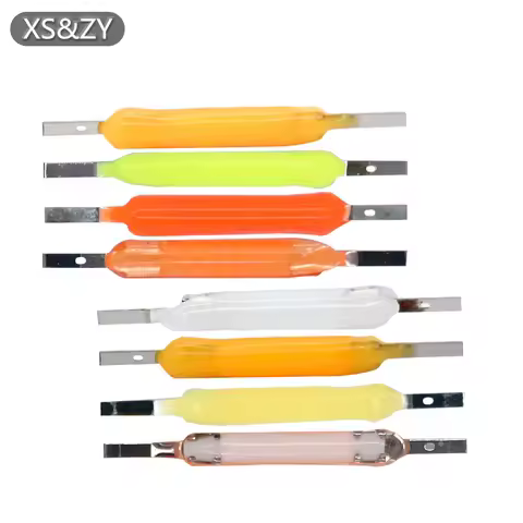 10pcs 20mm LED Filament Edison LED Bulbs DC3V 50mA Ra80 2200K 2700K White Red Green Blue Pink Purple