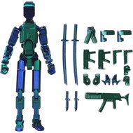 FoxVilla Assembly T13 Action Figure, Titan 133D Printing Action Figure, 3D Printing Titan 13, Assemb