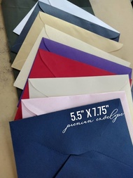 Sampul Surat Metallic (5.5 X 7.75 ) 100S untuk VIP / VVIP / Kahwin