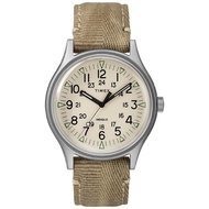 Timex TW2R68000 MK1 SST นาฬิกาข้อมือผู้ชายและผู้หญิง สีเบจ