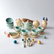 蒙台梭利木製嬰兒玩具 木製遊戲廚房 木製嬰兒禮物 幼兒玩具