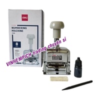 Deli 7508 8-digit jump number stamp