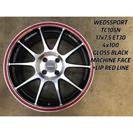 NEW RIM WEDSSPORT TC105N 17 INCHI