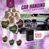 Car Scent Diffuser | Hanging Air Freshener | Essential Oil Diffuser