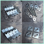 ♝ ๑ PLATE AND BOLTS FOR TOPBOX HNJ, RXR ETC.