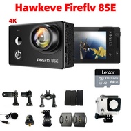 Hawkeye Firefly 8SE 4K 90° Distortionless Touch IPS Screen WIFI Action Camera Sports Cam Recording