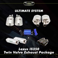 Lexus IS250 Twin Valve Exhaust Package