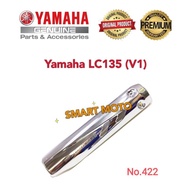 💯 Original Yamaha LC135 V1 Protector Silencer Protector Muffler Exhaust Cover 4S3-E4758-00 4S3E47580