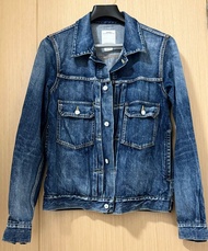 Visvim SS 101 JKT DRY DMGD-1000 denim jacket