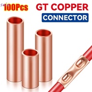 SAIA 100Pcs Wire Terminal Crimp, Cable Connector Kit GT-1/1.5/2.5/4/6/10/16/25 GT Copper Terminal Co