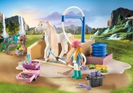 Playmobil 71354 Horses of Waterfall Washing Station with Isabella and Liones ม้าแห่งวอเตอร์ฟอลล์ คอก