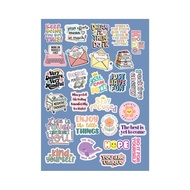 Motivational quotes sticker/cute sticker/motivation sticker