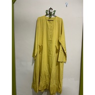 Prelove plus size kemeja dress - zanzea