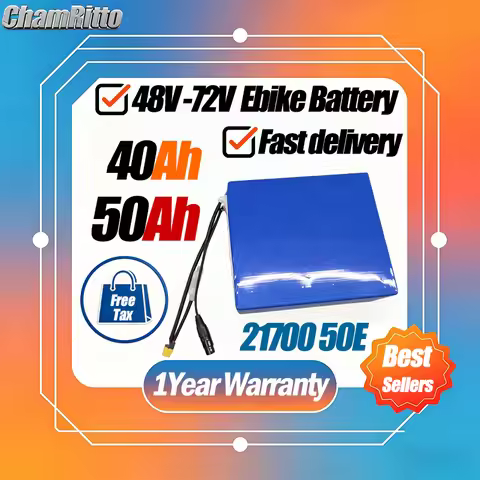 48V 52V 60v 72V 20ah 30ah 40ah 50ah 21700 Battery 2000W Electric Bicycle Lithium Battery E bike Scoo