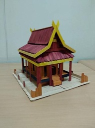 [READY] PRAKARYA MAKET MINIATUR RUMAH ADAT RIAU