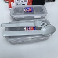 BỘ HỘP CƠM VĂN PHÒNG LOCKNLOCK XANH GIỮ NHIỆT Cặp lồng 3 tầng Lock Lock