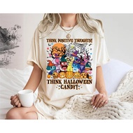 Pixar Inside Out 2 Characters Halloween Moods T-Shirt Joy Anger Anxiety Envy Halloween Costume T-Shi