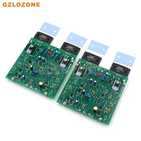 GZLOZONE 2CH NAP180 2SC2922 Power Amplifier Kit / Amp Board Base On NAIM Circuit 75W+75W